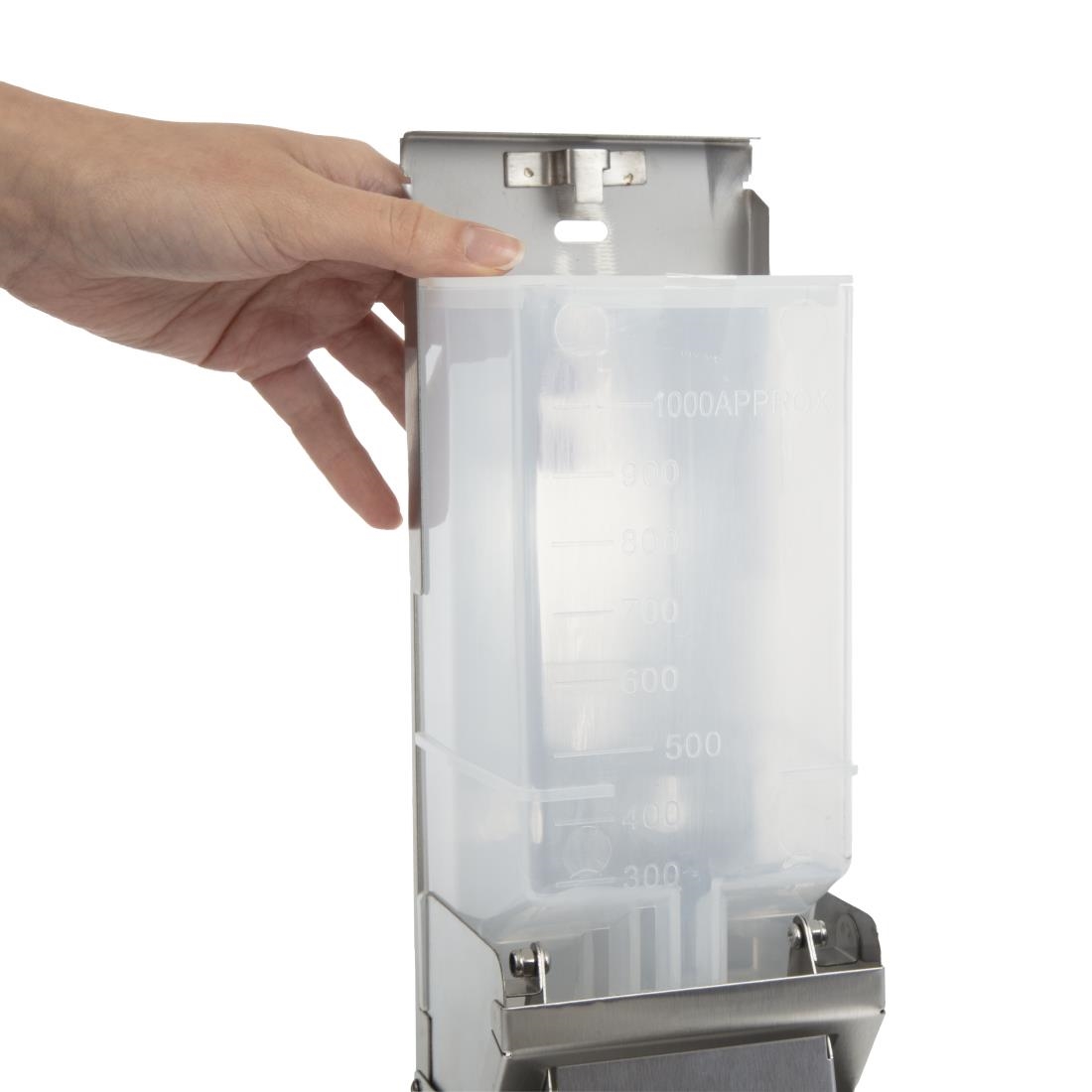 Jantex Stainless Steel Soap Dispenser 1 Litre