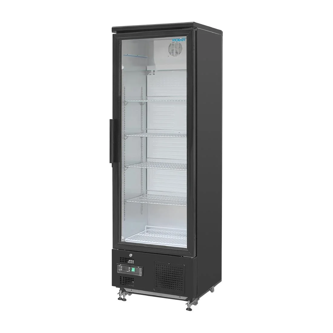 Polar Upright Back Bar Cooler with Hinged Door 307Ltr - Image 6