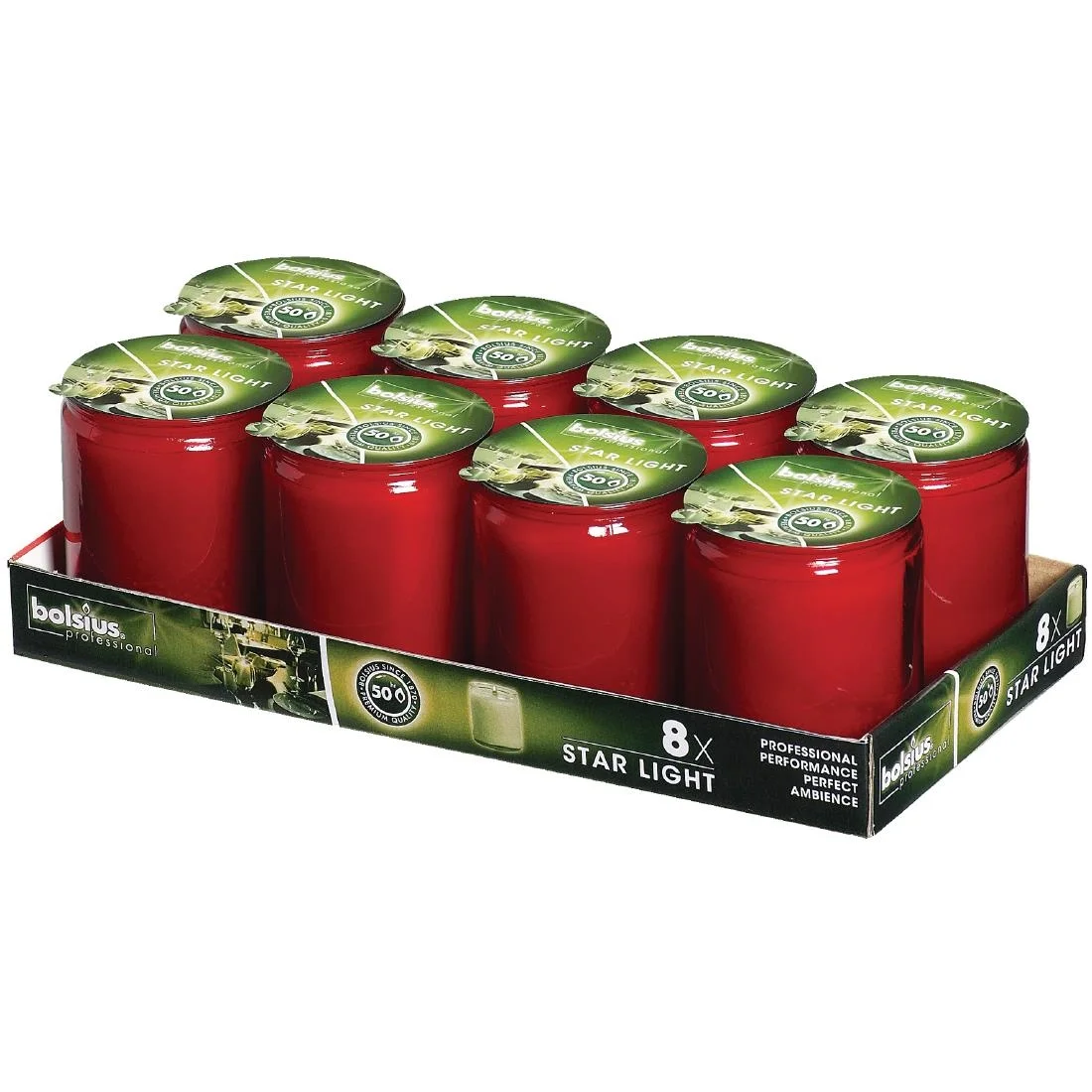 Starlight Jar Candle Red - Image 2