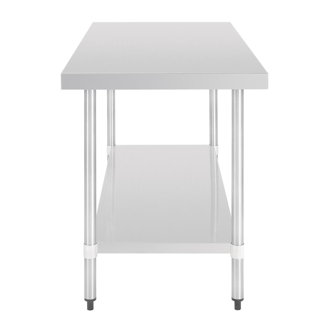 Vogue Stainless Steel Prep Table 1500mm
