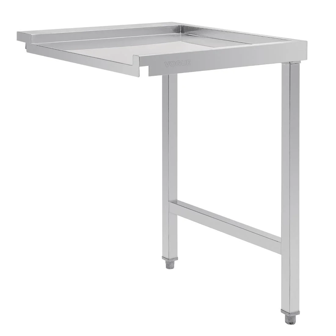 Vogue Pass Through Dishwash Table Left 600mm - Image 2