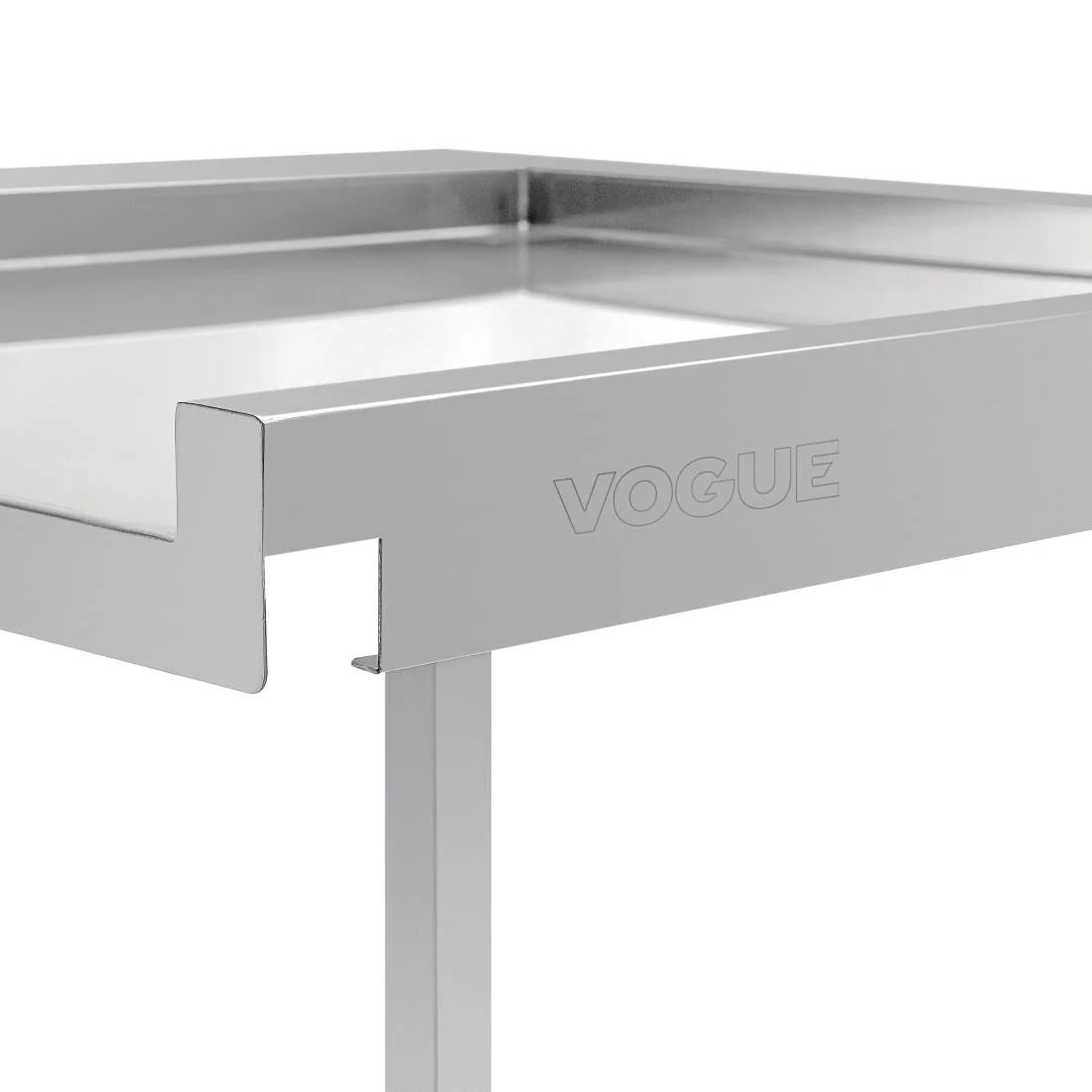 Vogue Pass Through Dishwash Table Left 600mm - Image 3