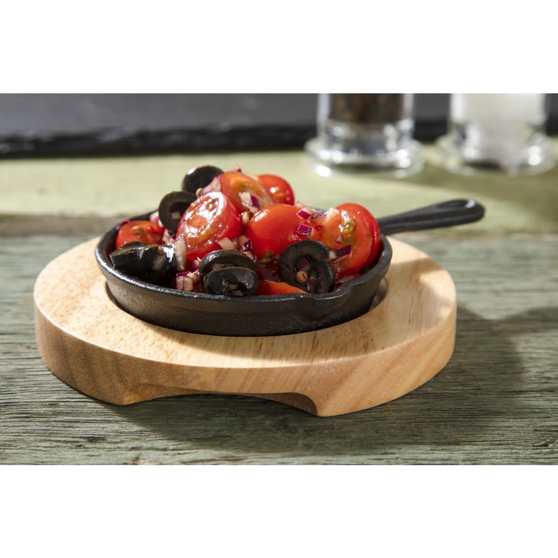 Olympia Light Wooden Base 115mm