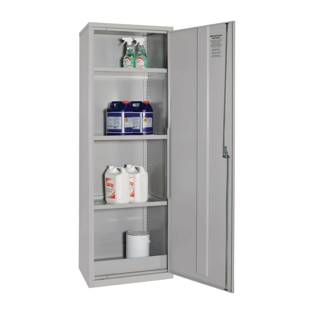 COSHH Chemicals Locker Grey - Image 2
