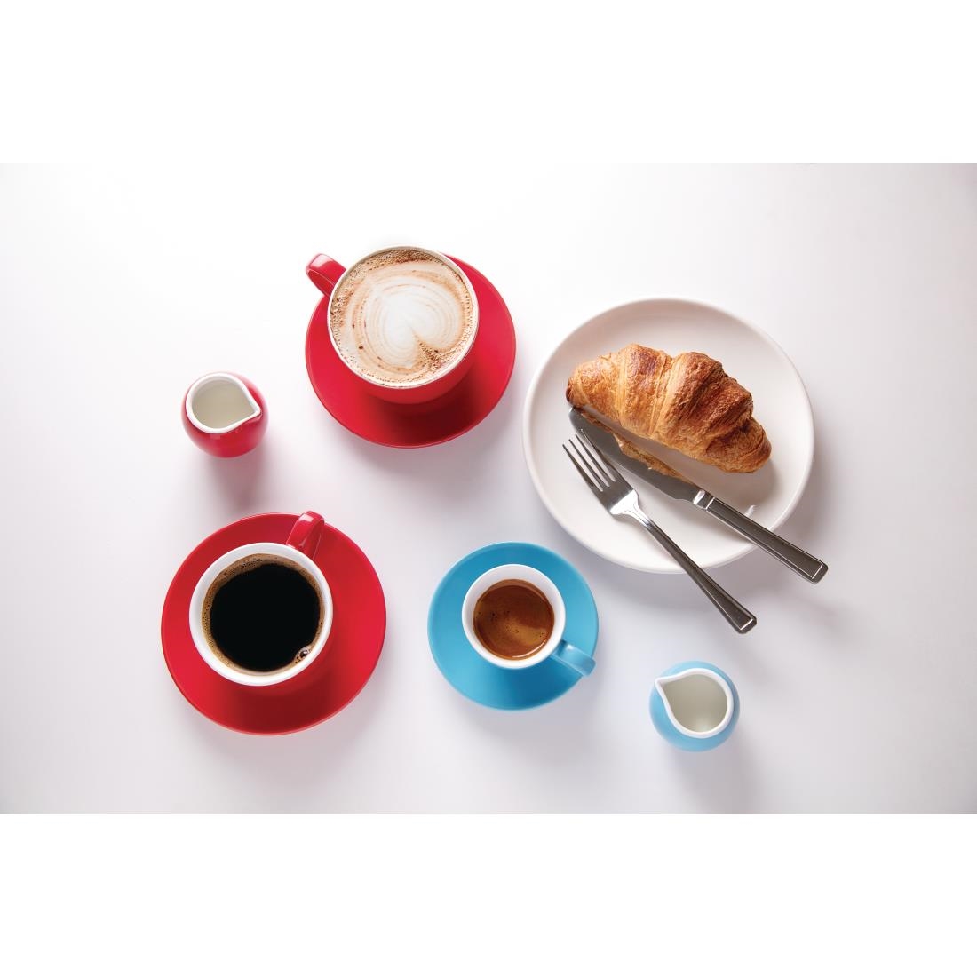 Olympia Cafe Coupe Plate White 205mm