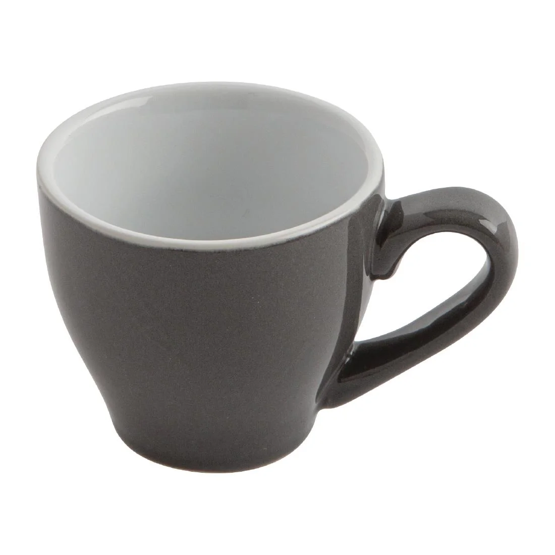 Olympia Cafe Espresso Cups Charcoal 100ml - Image 2