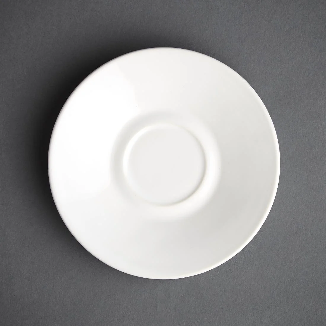 Olympia Cafe Espresso Saucers White 116.5mm