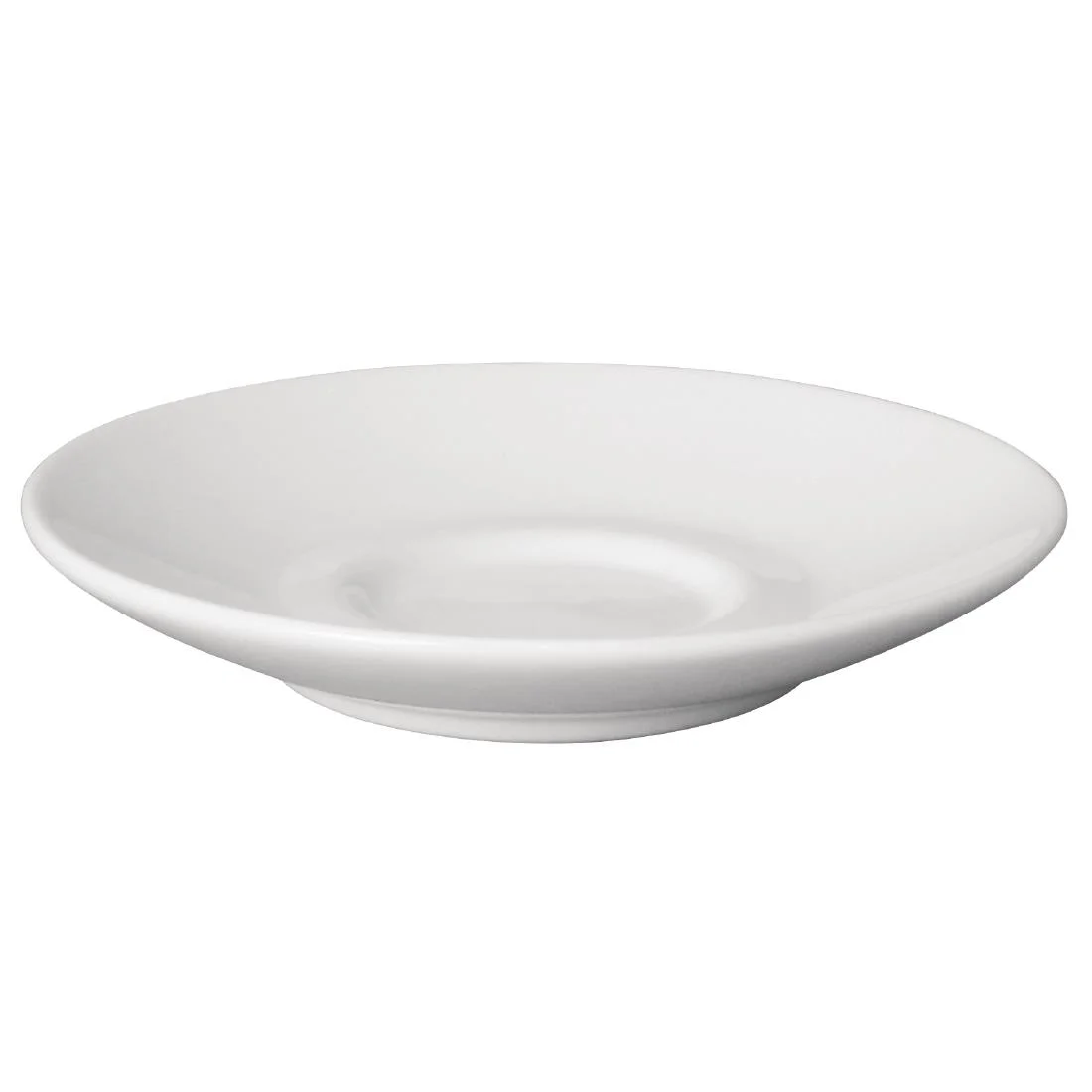 Olympia Cafe Espresso Saucers White 116.5mm - Image 3