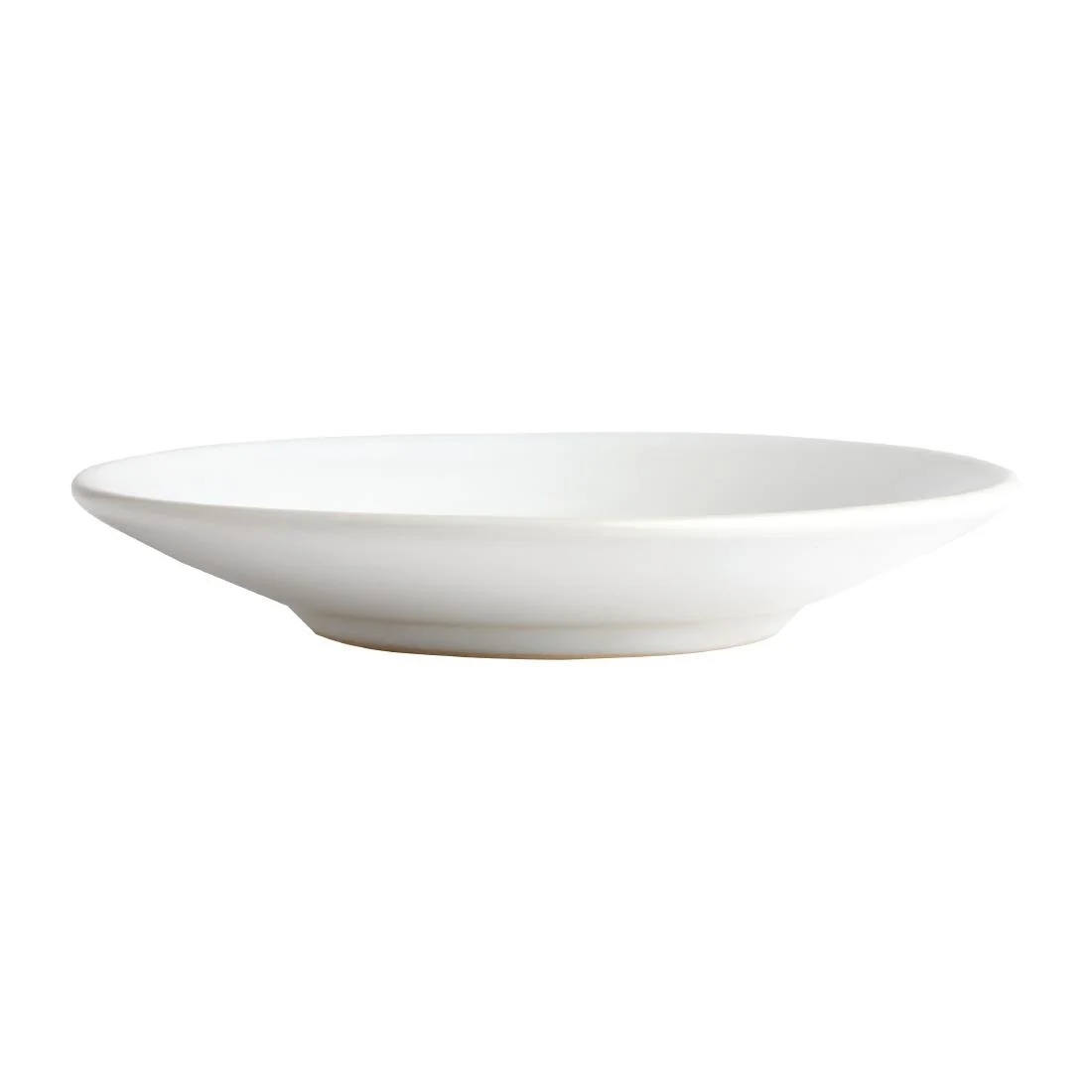 Olympia Cafe Espresso Saucers White 116.5mm - Image 4