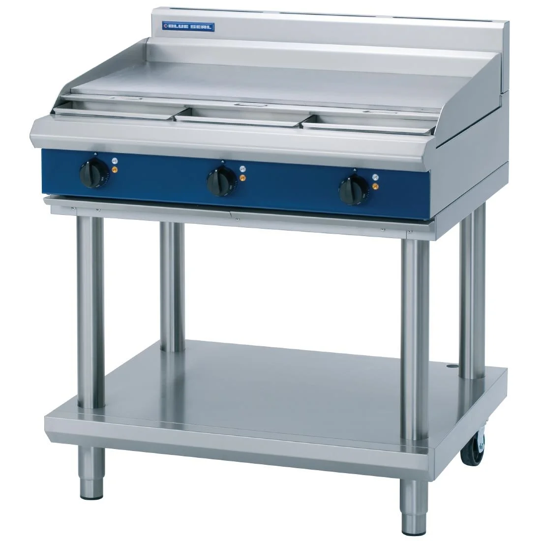 Blue Seal Evolution Cooktop Griddle Electric on Stand 900mm E516A-LS