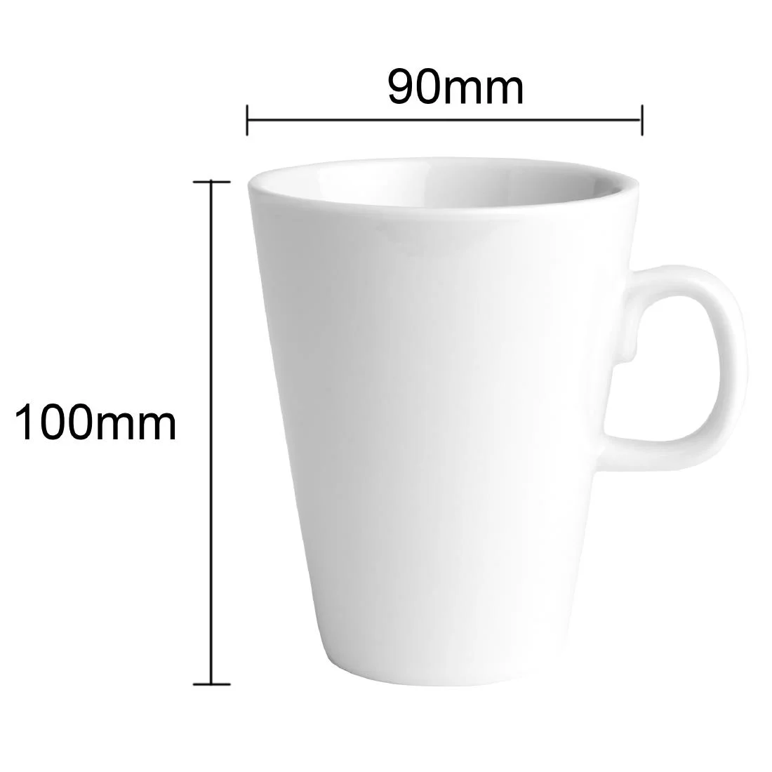 Athena Hotelware Latte Mugs 10oz - Image 5