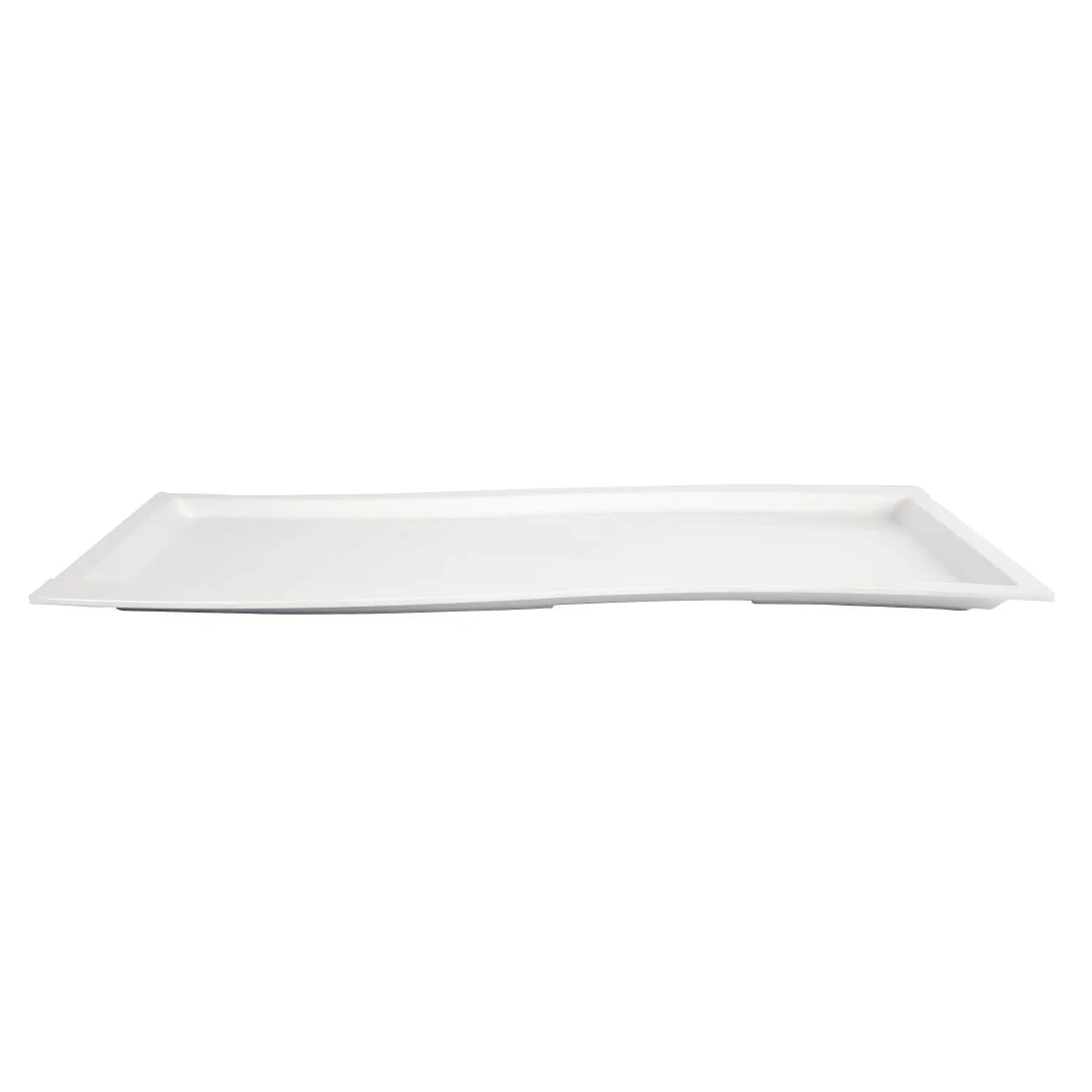 APS Wave Melamine Platter White GN 1/1 - Image 3