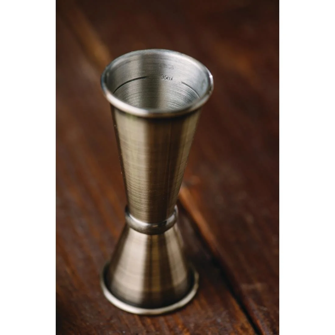 Beaumont Mezclar 25/35/50NGS Stainless Steel Banded Jigger - Image 2