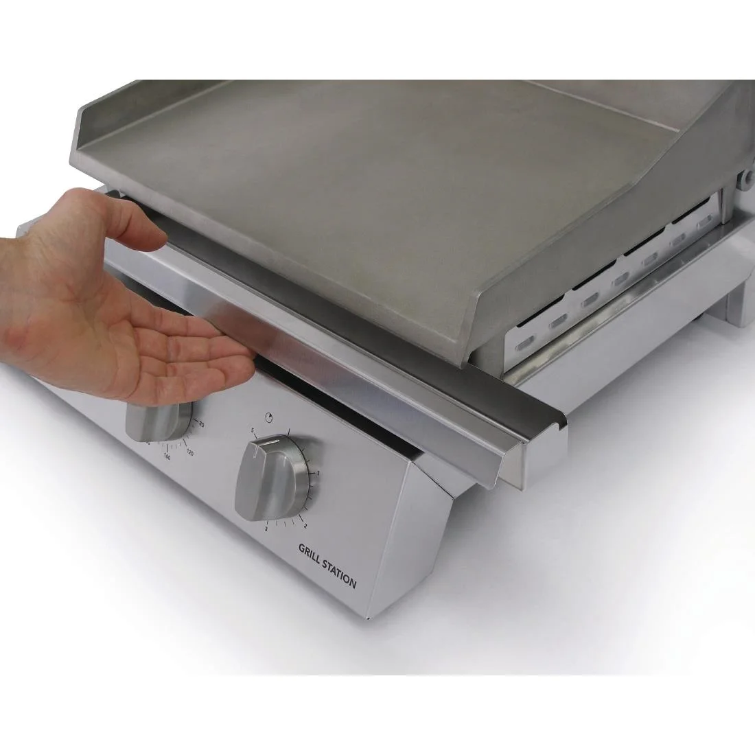 Roband Contact Grill 8 Slice Ribbed Top Plate 2990W GSA815R - Image 2