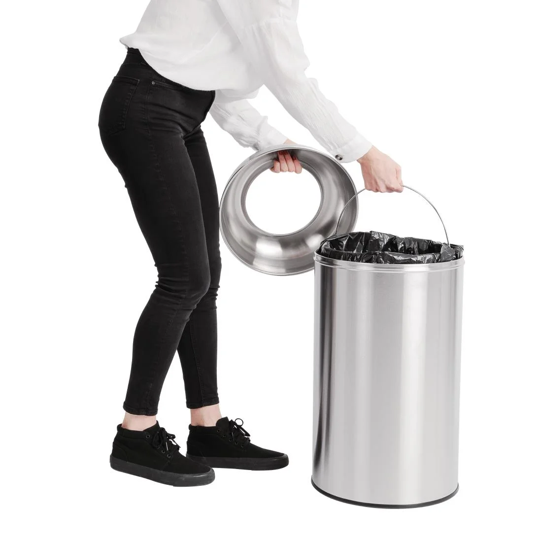 Bolero Open Lid Bullet Bin 40Ltr - Image 5