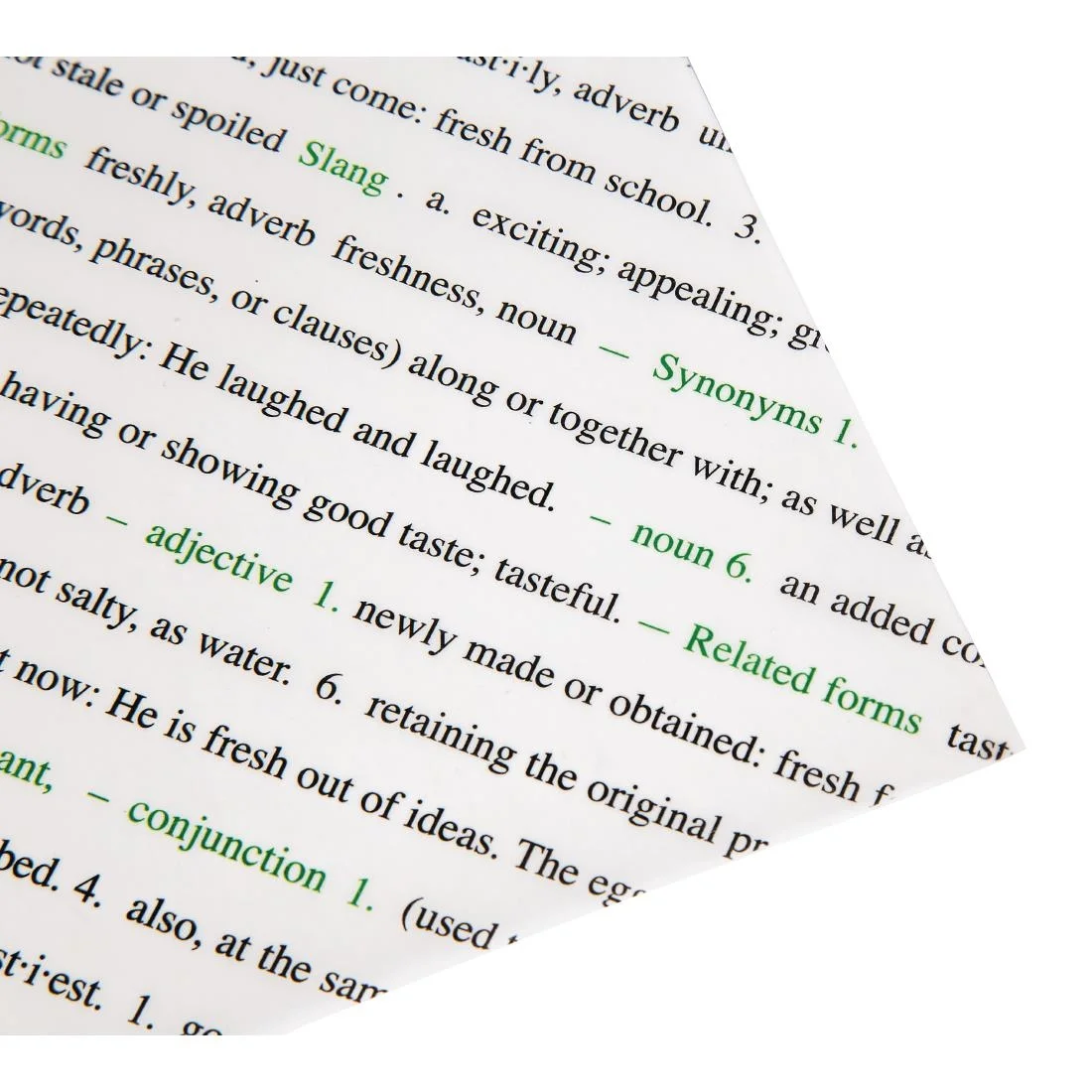 Greaseproof Paper Sheets Fresh and Tasty Print 255 x 203mm (Pack of 500) - Image 7