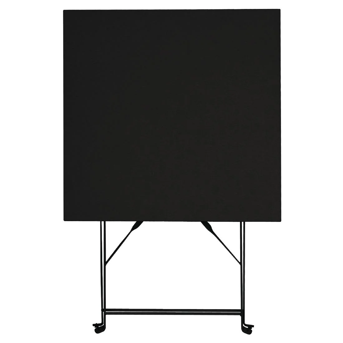 Bolero Black Square Pavement Style Steel Table - Image 8