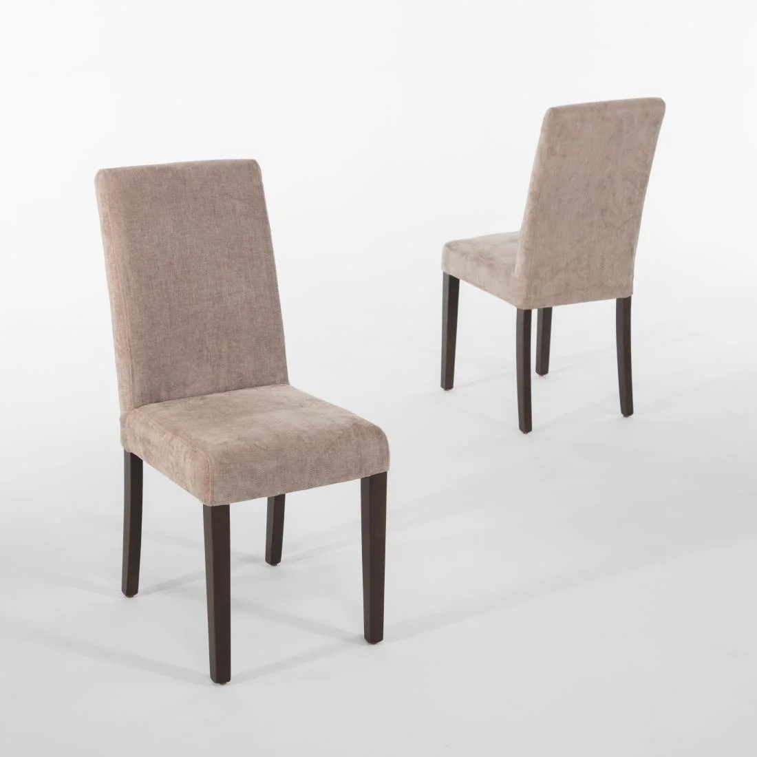 Bolero Dining Chairs Beige (Pack of 2) - Image 8