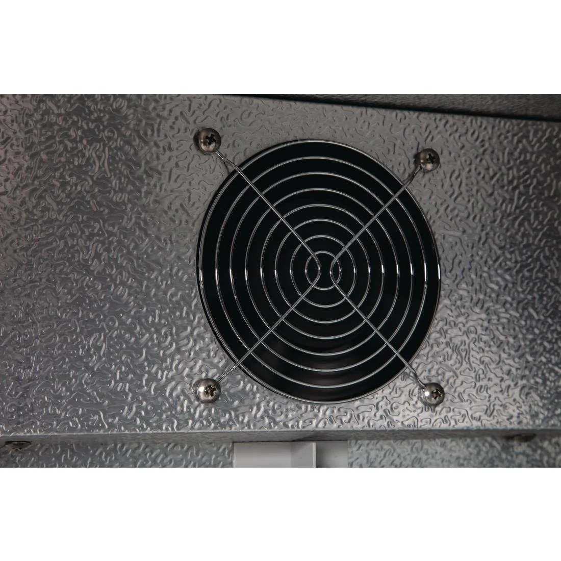 Polar Back Bar Cooler with Sliding Doors in Black 208Ltr