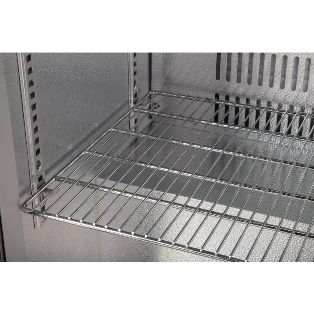 Polar Back Bar Cooler with Hinged Doors in Stainless Steel 330Ltr - Image 4