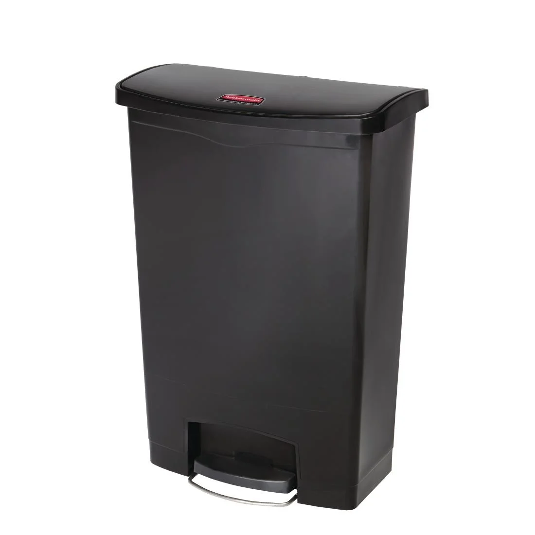Rubbermaid Slim Jim Step on Front Pedal Black 90Ltr - Image 3