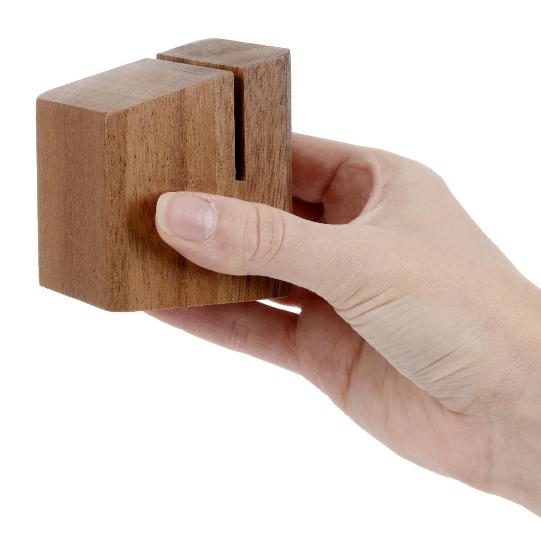 Olympia Wooden Menu Holder and Riser - Image 10