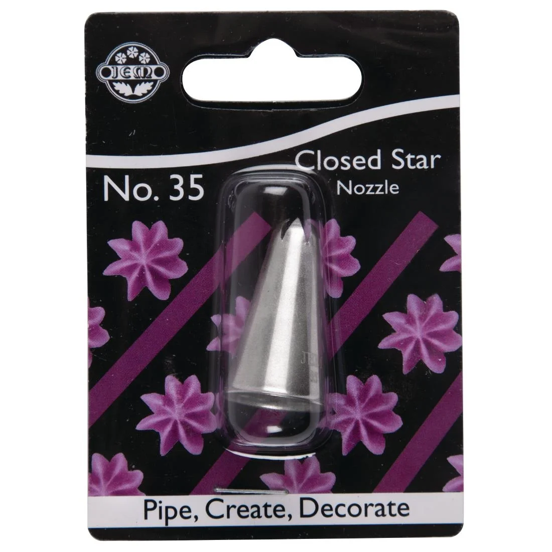 PME Closed Star Piping Nozzle 4mm - Image 3