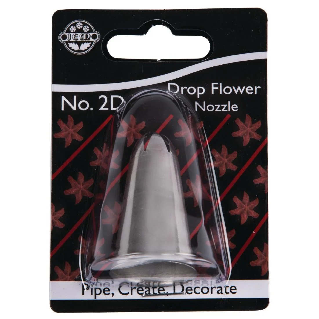 PME Drop Flower Piping Nozzle 4mm - Image 2