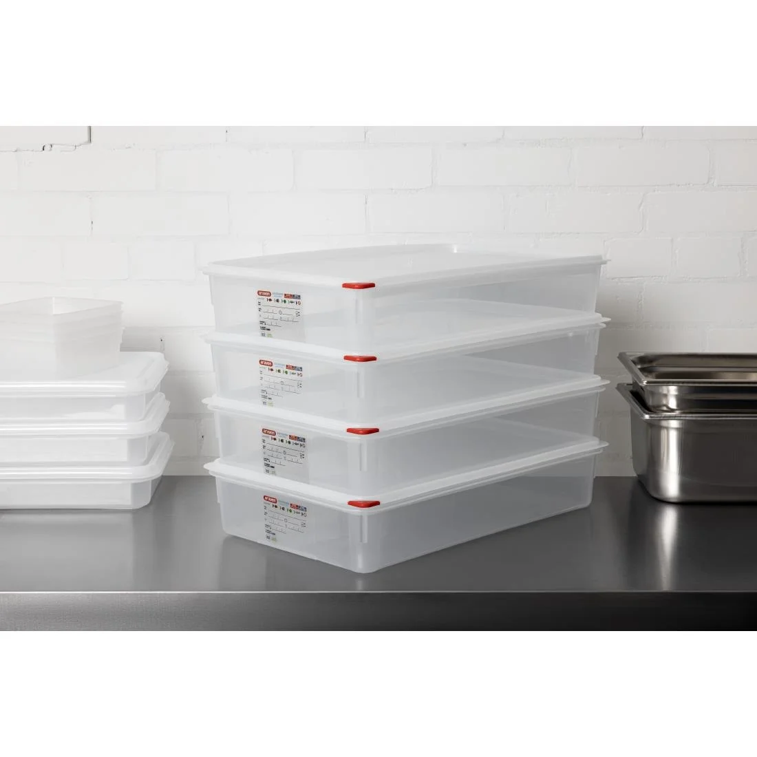 Araven 1/1 GN Food Containers 13.7L with Lid - Image 8