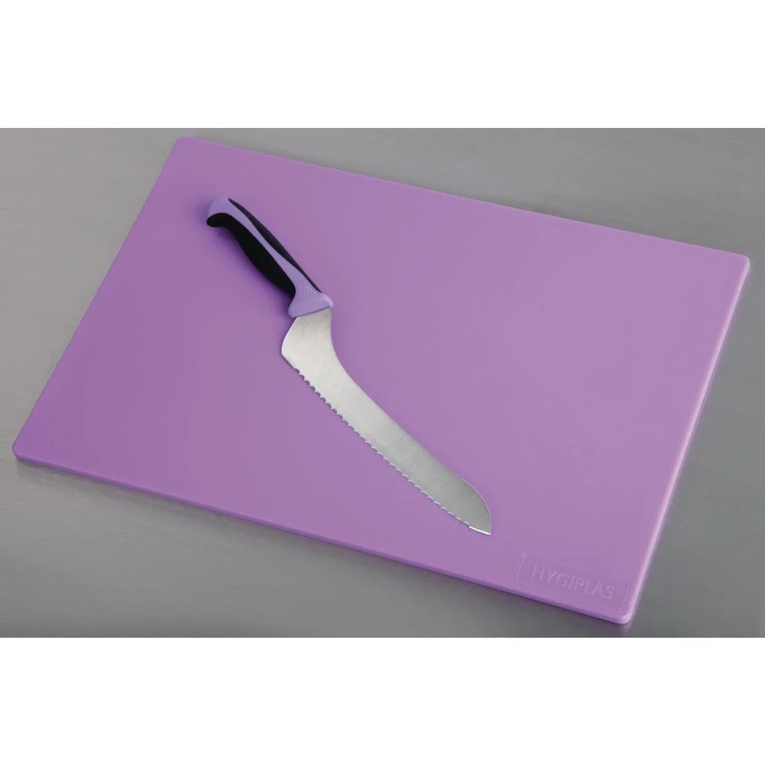 Hygiplas Standard Low Density Purple Chopping Board - Image 3