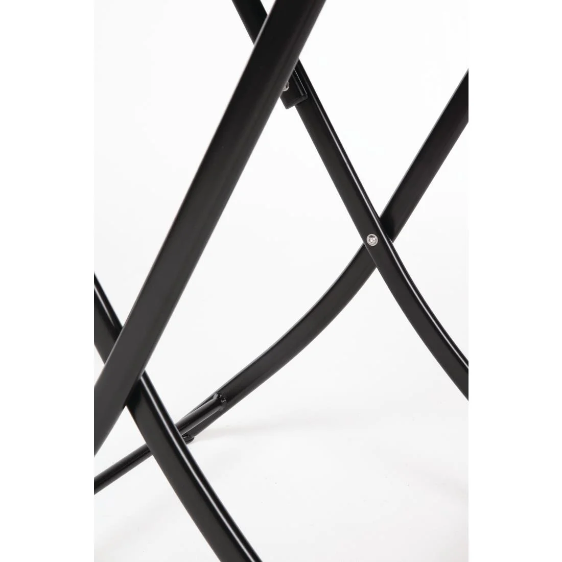 Bolero PE Wicker Folding Square Table 600mm - Image 10