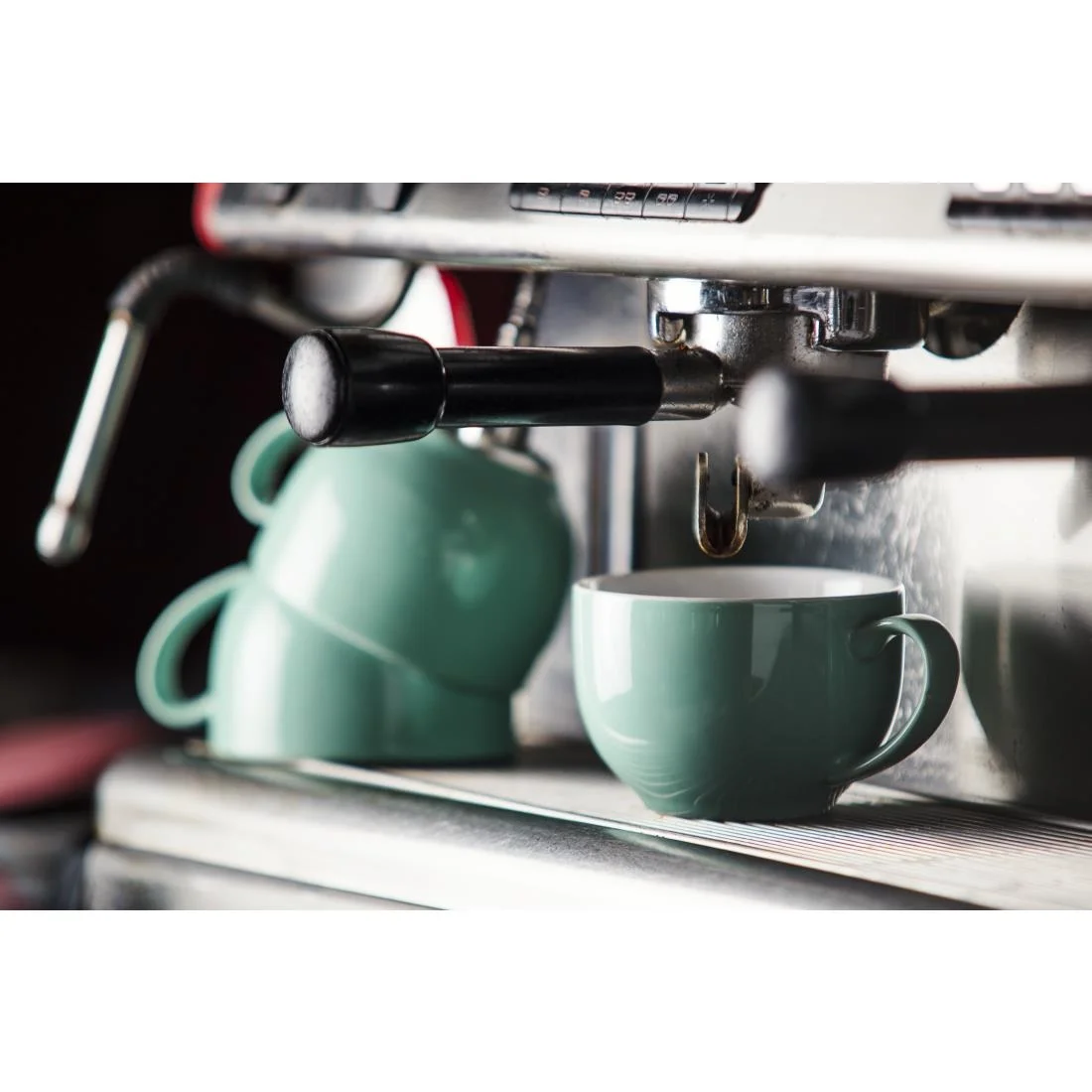 Olympia Cafe Coffee Cups Aqua 228ml - Image 4