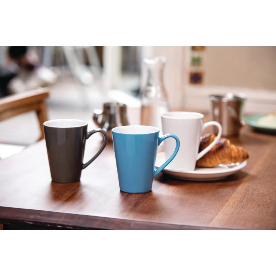 Olympia Cafe Latte Cups White 340ml 12oz