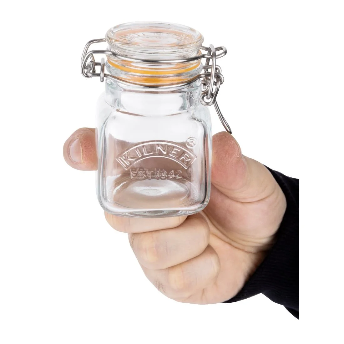 Kilner Square Clip Top Spice Jar 70ml - Image 7