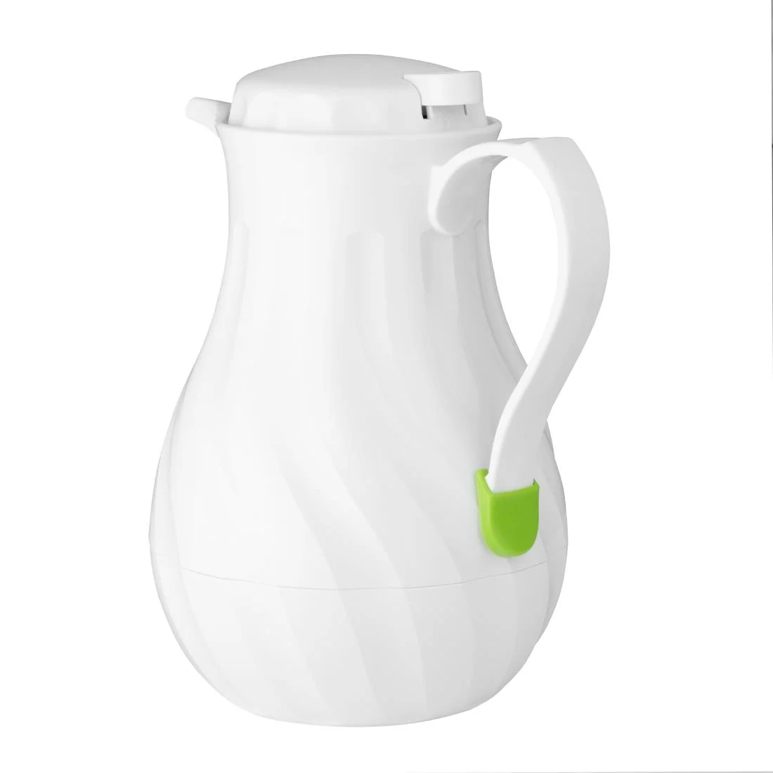 Olympia Insulated Swirl Jug White 2Ltr - Image 2