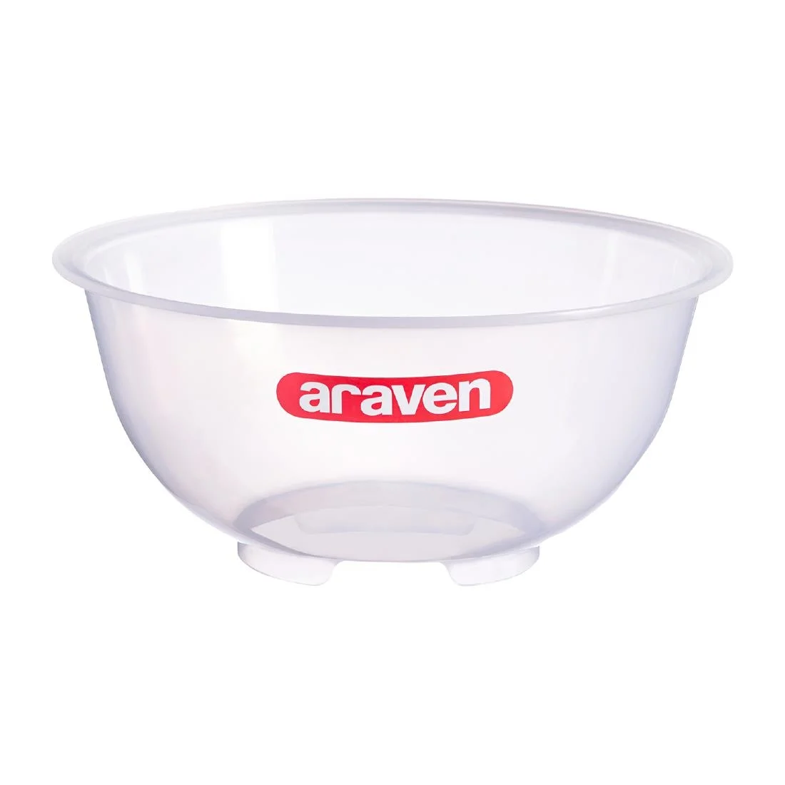 Araven Polypropylene Mixing Bowl Transparent 2.5Ltr