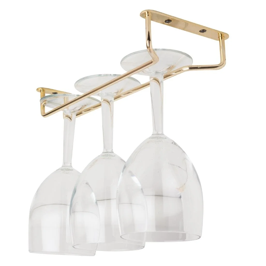 Beaumont Brass Wine Glass Rack - Image 2