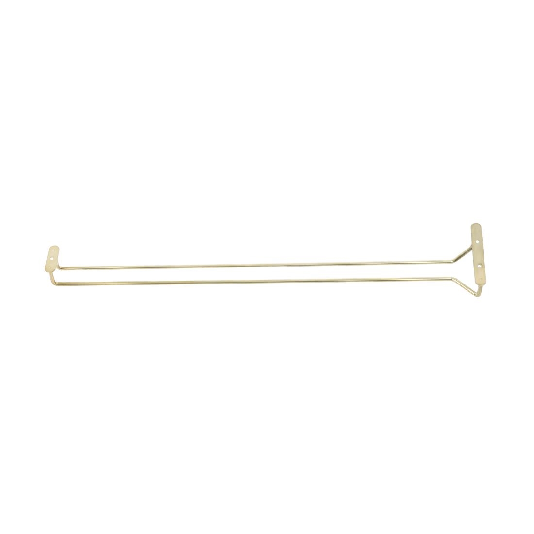Beaumont Brass Wine Glass Rack 609mm