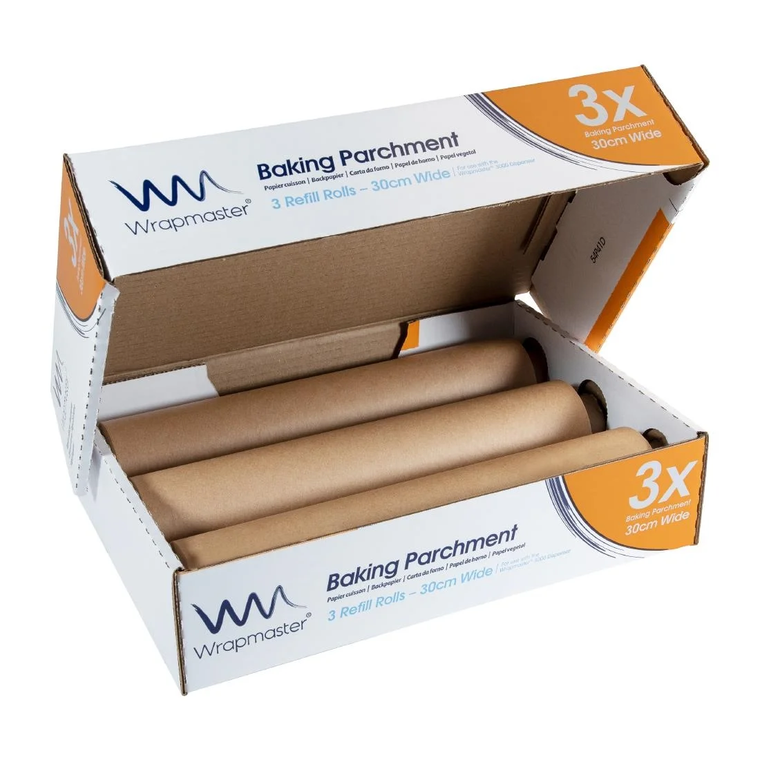 Wrapmaster Baking Parchment 300mm x 50m (Pack of 3) - Image 3