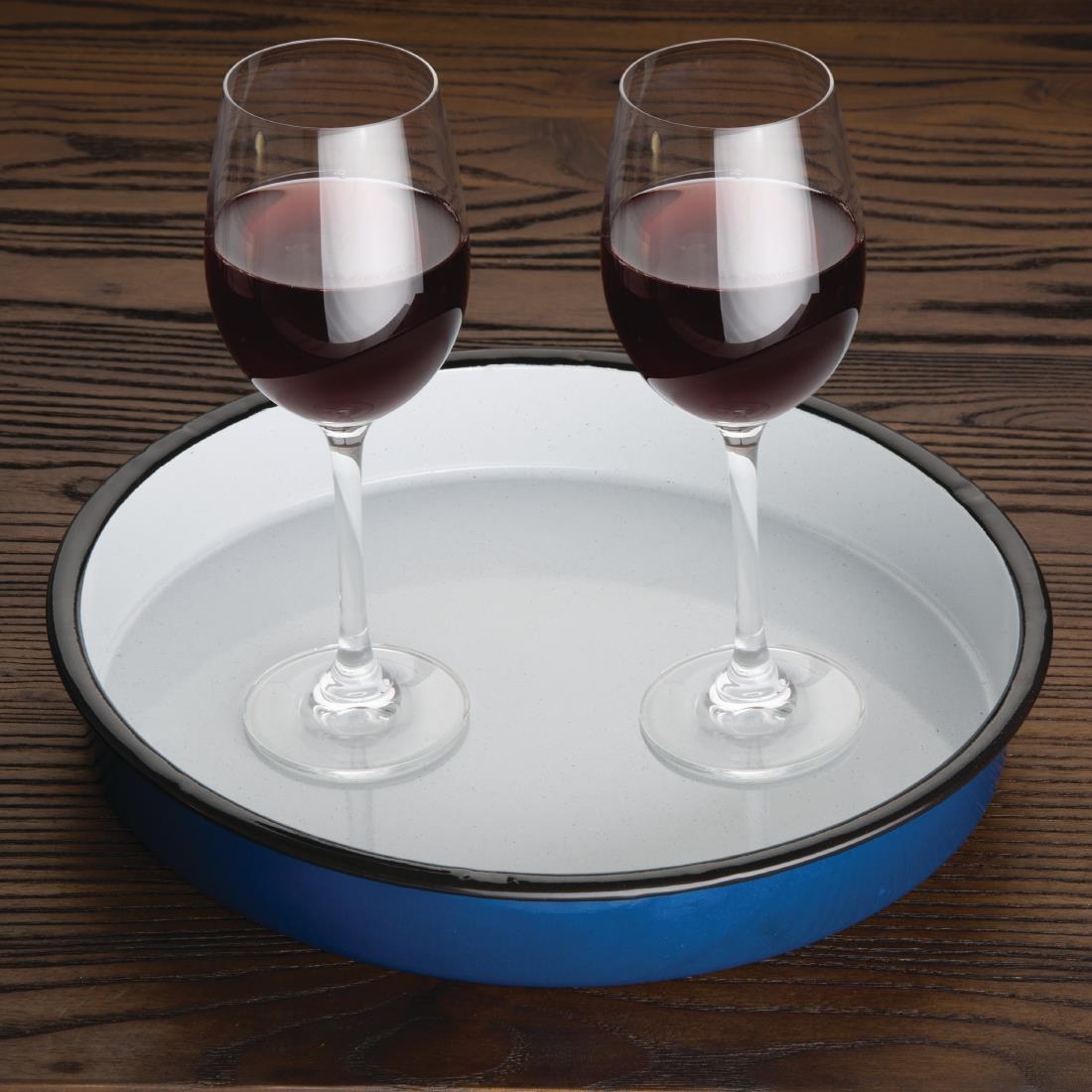 Olympia Enamel Serving Tray 320mm
