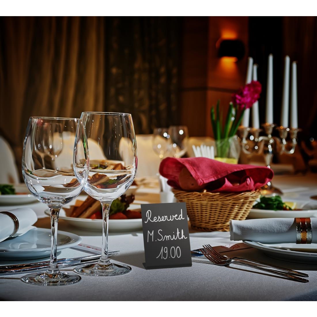 Securit Mini Buffet Display Chalkboard