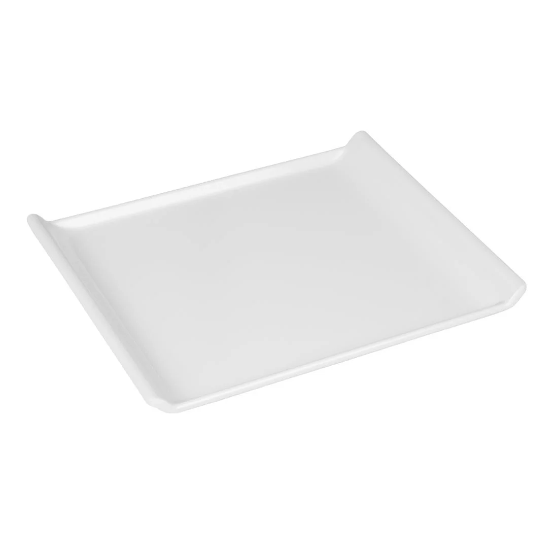 Kristallon Melamine Platter White 300 x 250mm - Image 2