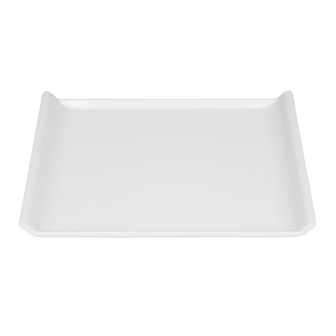 Kristallon Melamine Platter White 300 x 250mm - Image 3