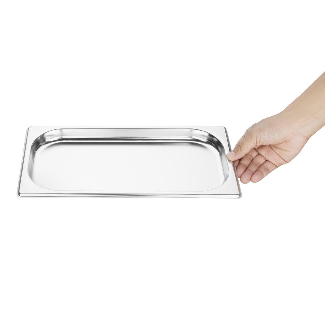 Vogue Stainless Steel GN 1/3 Pan 20mm