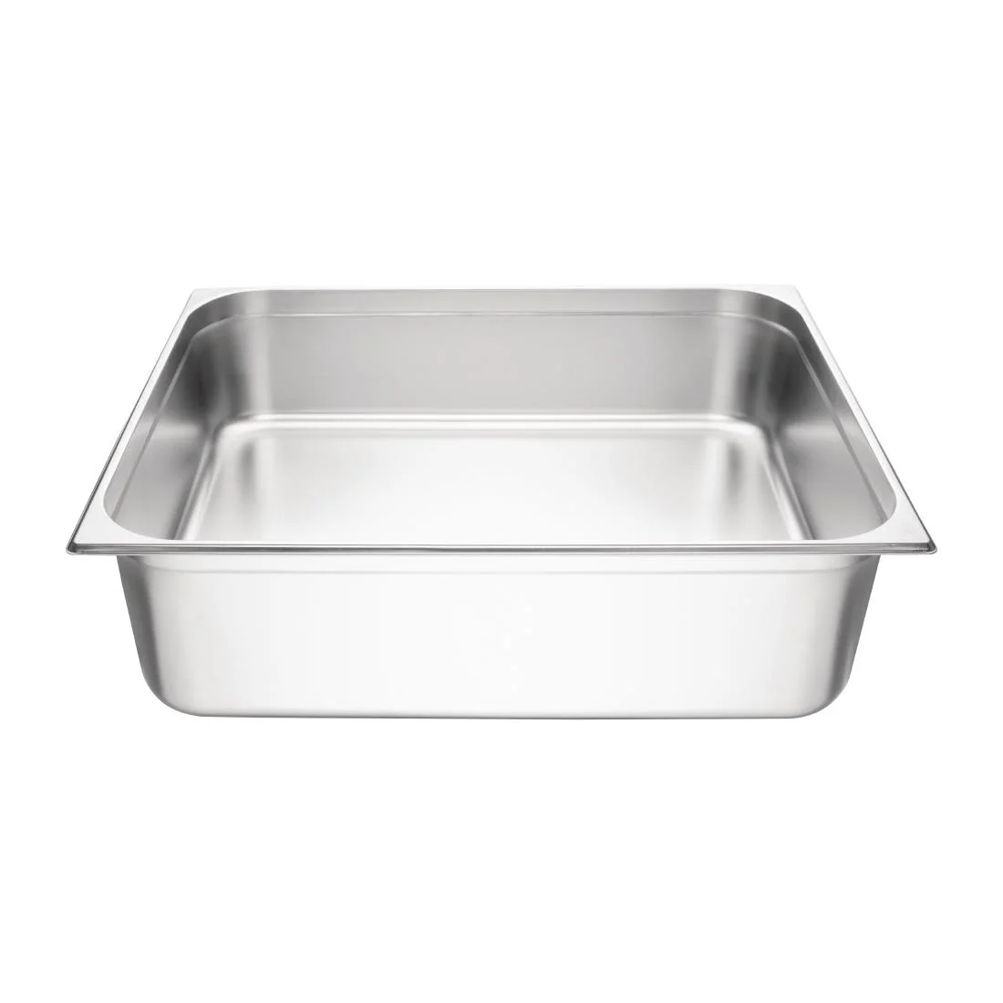 Vogue Stainless Steel GN 2/1 Double Size Gastronorm Pan 200mm - Image 3