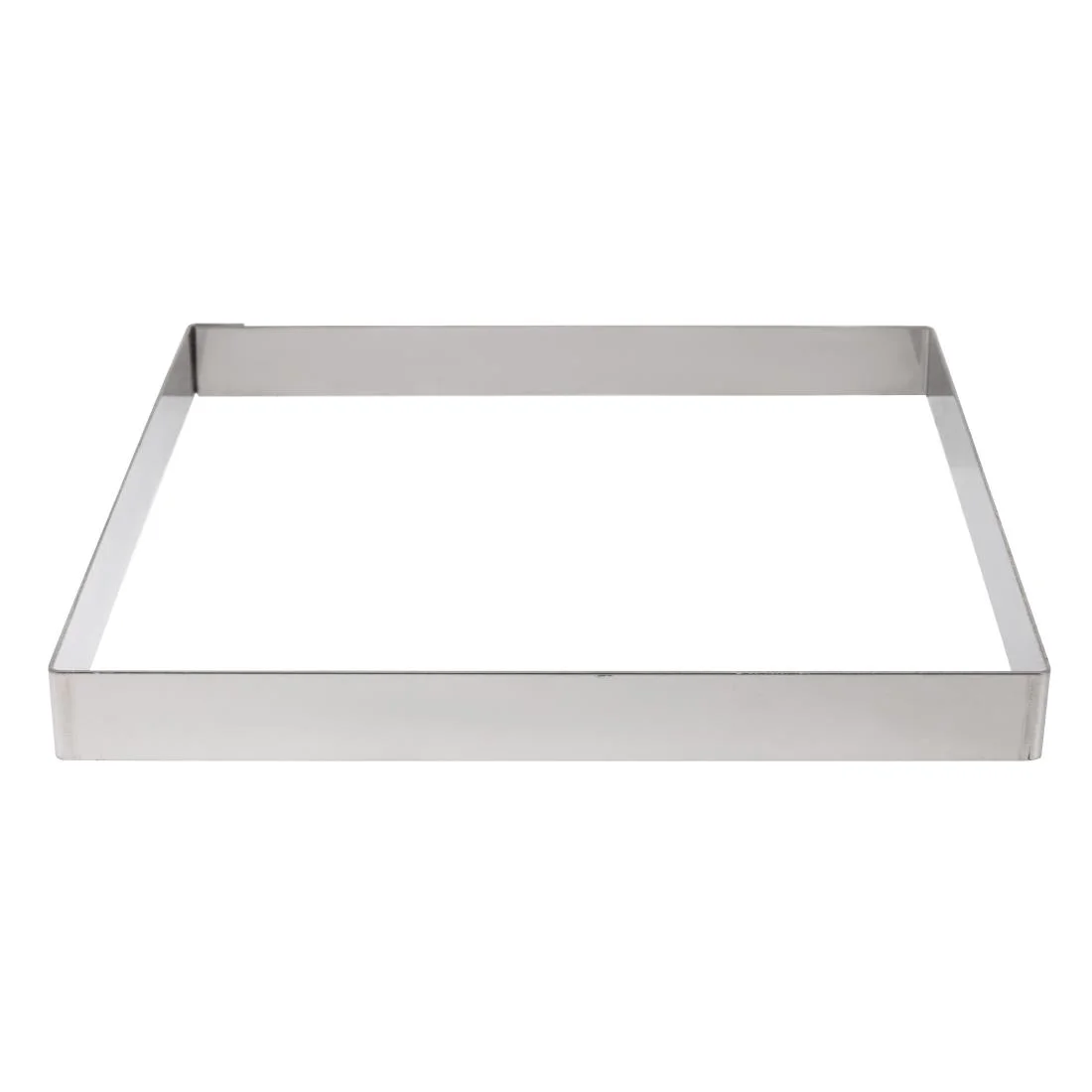 De Buyer Stainless Steel Square Ring 200mm x 20mm
