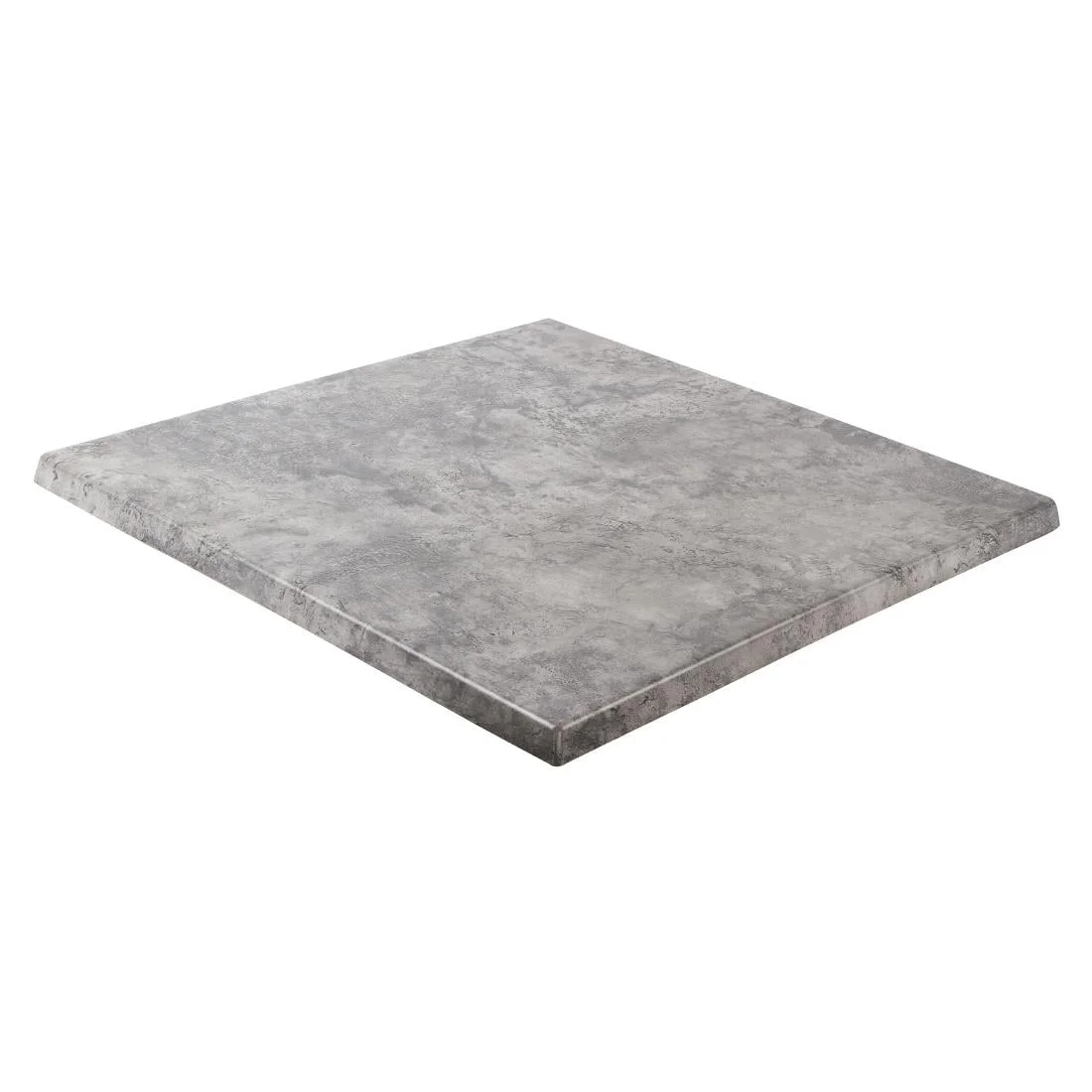 Werzalit Pre-drilled Square Table Top Concrete 700mm - Image 2
