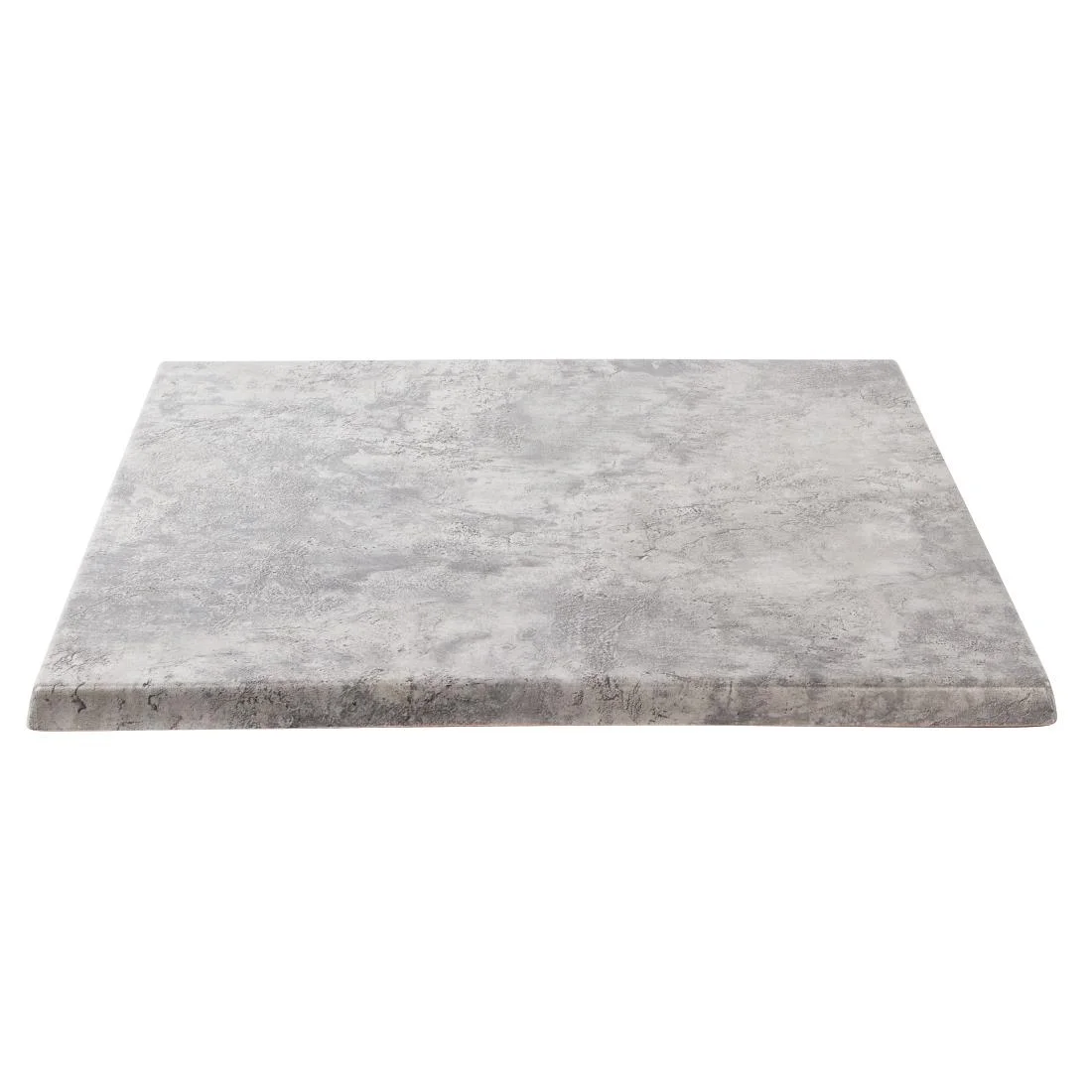 Werzalit Pre-drilled Square Table Top Concrete 600mm - Image 3