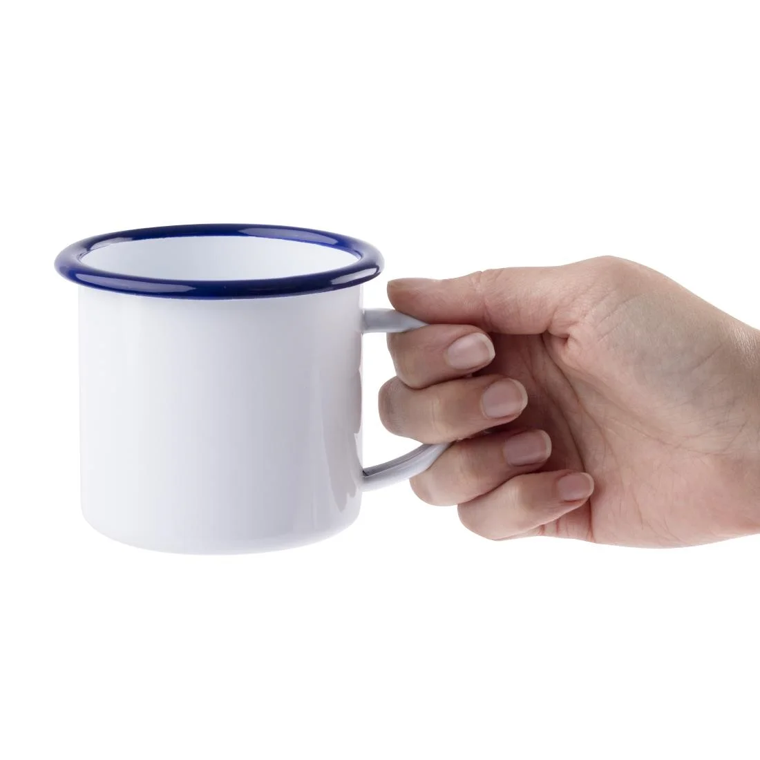 Olympia Enamel Mugs 350ml - Image 8