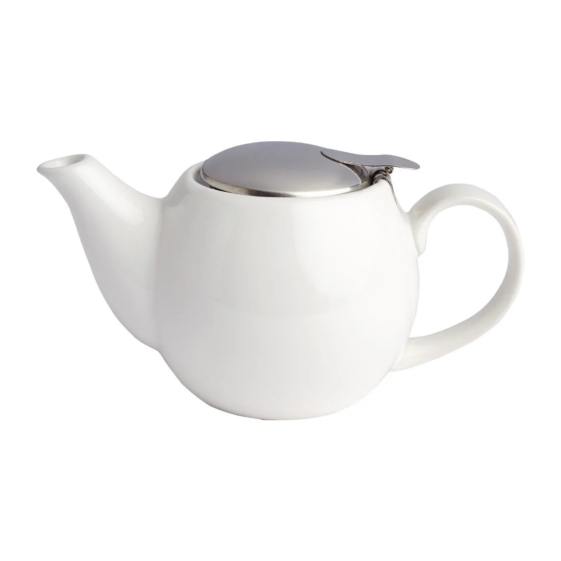 Olympia Cafe Teapot 510ml White - Image 5